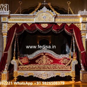 Wooden Swing Design with Classic Wooden Detailing No-3239