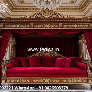 Wooden Swing Design for Elegant Family Sitting Space No-3243