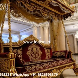 Wooden Swing Design with Luxury Teak Wood Finish No-3249