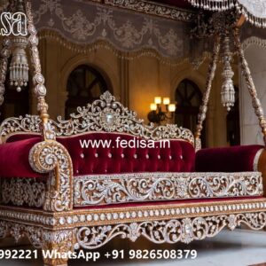 Luxury Swing Design with Rich Teak Wood Texture No-3276