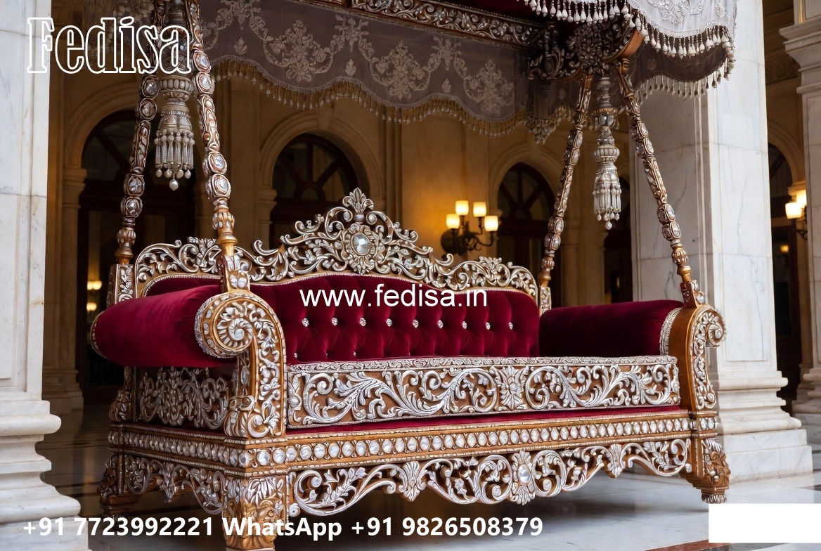Luxury Swing Design with Rich Teak Wood Texture No-3276