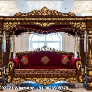 Traditional Luxury Swing Design for Indian Homes No-3283
