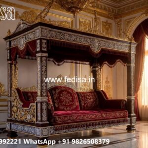 Luxury Swing Design with Beautiful Carved Backrest No-3296