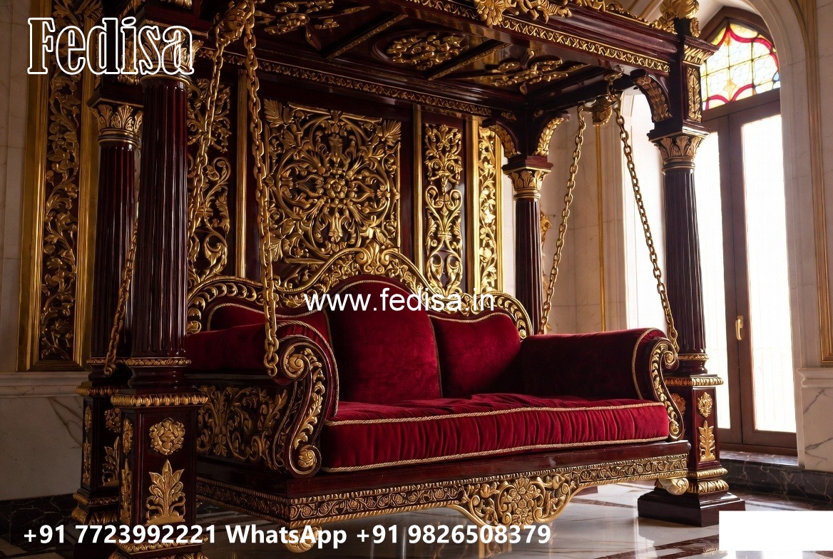 Luxury Swing Design with Traditional Wooden Craft Style No-3305
