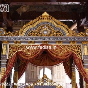 Luxury Swing Design with Rich Wooden Texture Finish No-3338