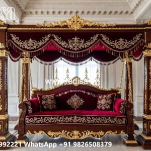 Stylish Royal Swing Design with Decorative Brass Chains No-3456