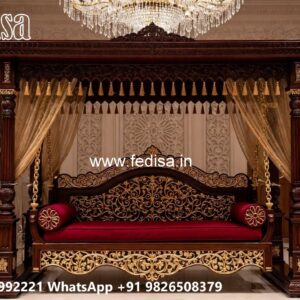 Royal Swing Design with Rich Wooden Craftsmanship No-3458