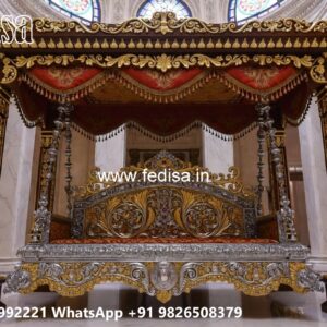 Handcrafted Royal Swing Design with Floral Carving Details No-3460