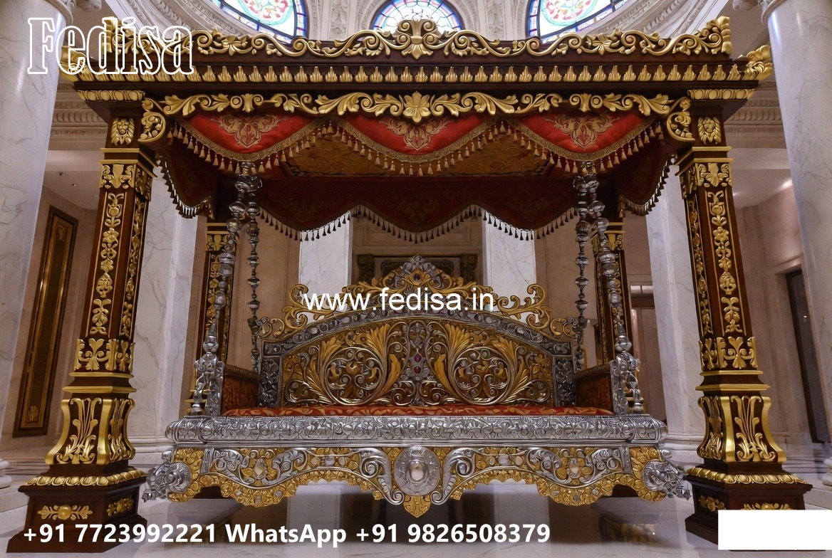Handcrafted Royal Swing Design with Floral Carving Details No-3460