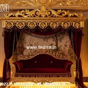 Wooden Royal Swing Design with Artistic Traditional Touch No-3466
