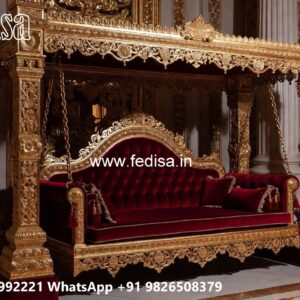 Royal Swing Design with Artistic Wooden Detailing No-3473
