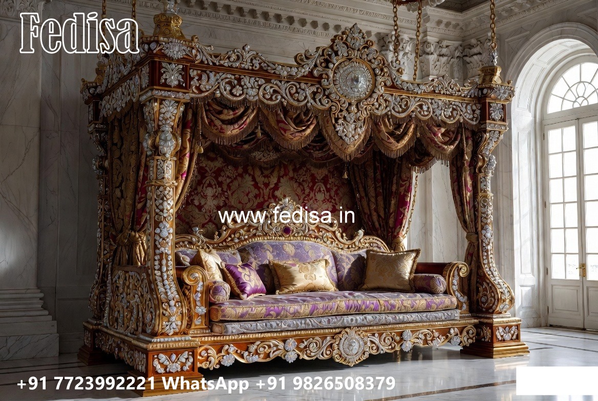 Designer Wood Carving Swing Design for Luxury Villas No-3511