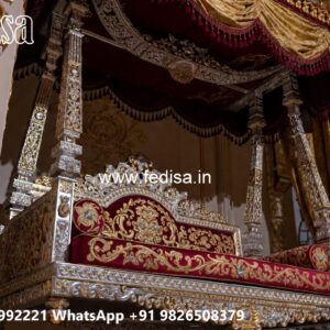 Vintage Wood Carving Swing Design with Traditional Beauty No-3512