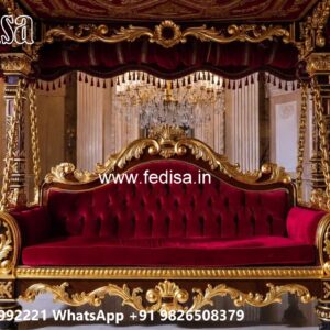 Indoor Wood Carving Swing Design for Stylish Seating Areas No-3513