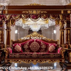 Wood Carving Swing Design Ideas for Sophisticated Interiors No-3522