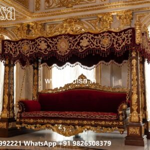 Antique Wood Carving Swing Design with Heritage Look No-3526