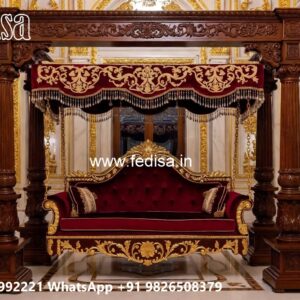 Decorative Wood Carving Swing Design for Hall Spaces No-3528