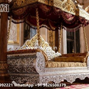 Artistic Wood Carving Swing Design with Traditional Craftsmanship No-3529