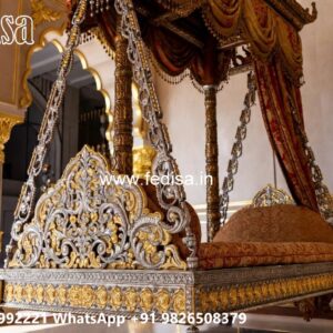 Traditional Wood Carving Swing Design for Heritage Decor No-3537