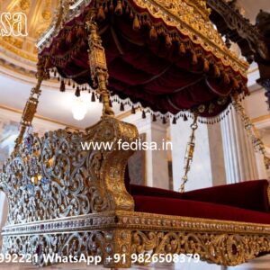 Indoor Wood Carving Swing Design for Stylish Home Ambience No-3539