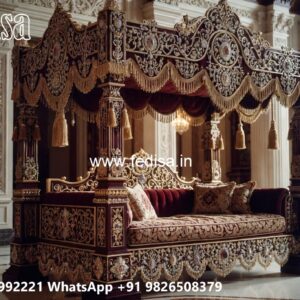 Royal Wood Carving Swing Design for Sophisticated Living Rooms No-3541