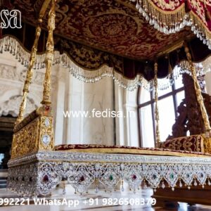 Luxury Wood Carving Swing Design with Palace Inspired Look No-3567