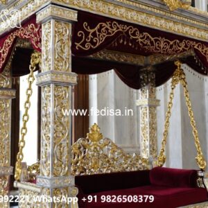 Wood Carving Swing Design with Premium Heritage Craftsmanship No-3575