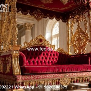 Beautiful Wood Carving Swing Design for Indoor Hall Areas No-3578