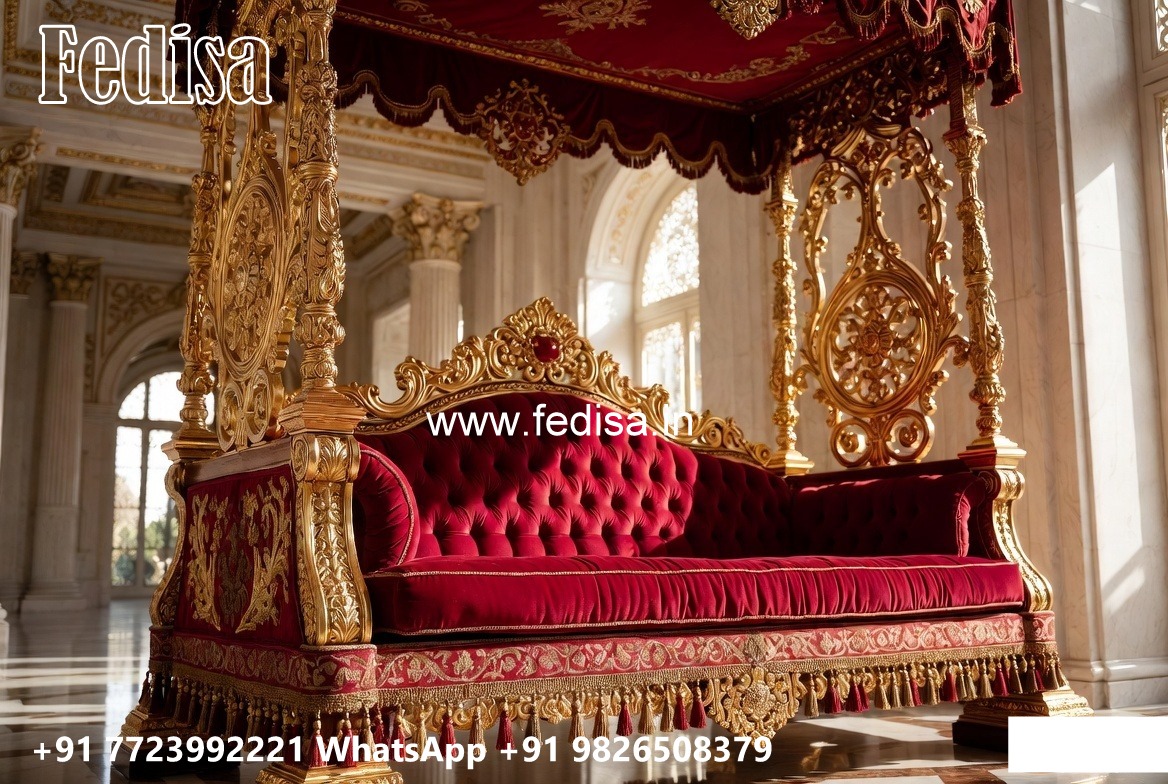 Beautiful Wood Carving Swing Design for Indoor Hall Areas No-3578