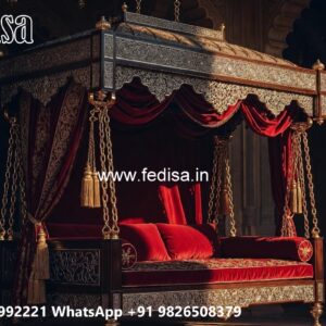 Wood Carving Swing Design for Elegant Traditional Interiors No-3580