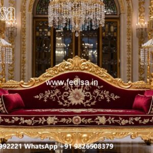 Royal Wood Carving Swing Design with Floral Artwork No-3587