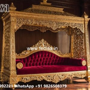 Elegant Wood Carving Swing Design for Heritage Villas No-3588