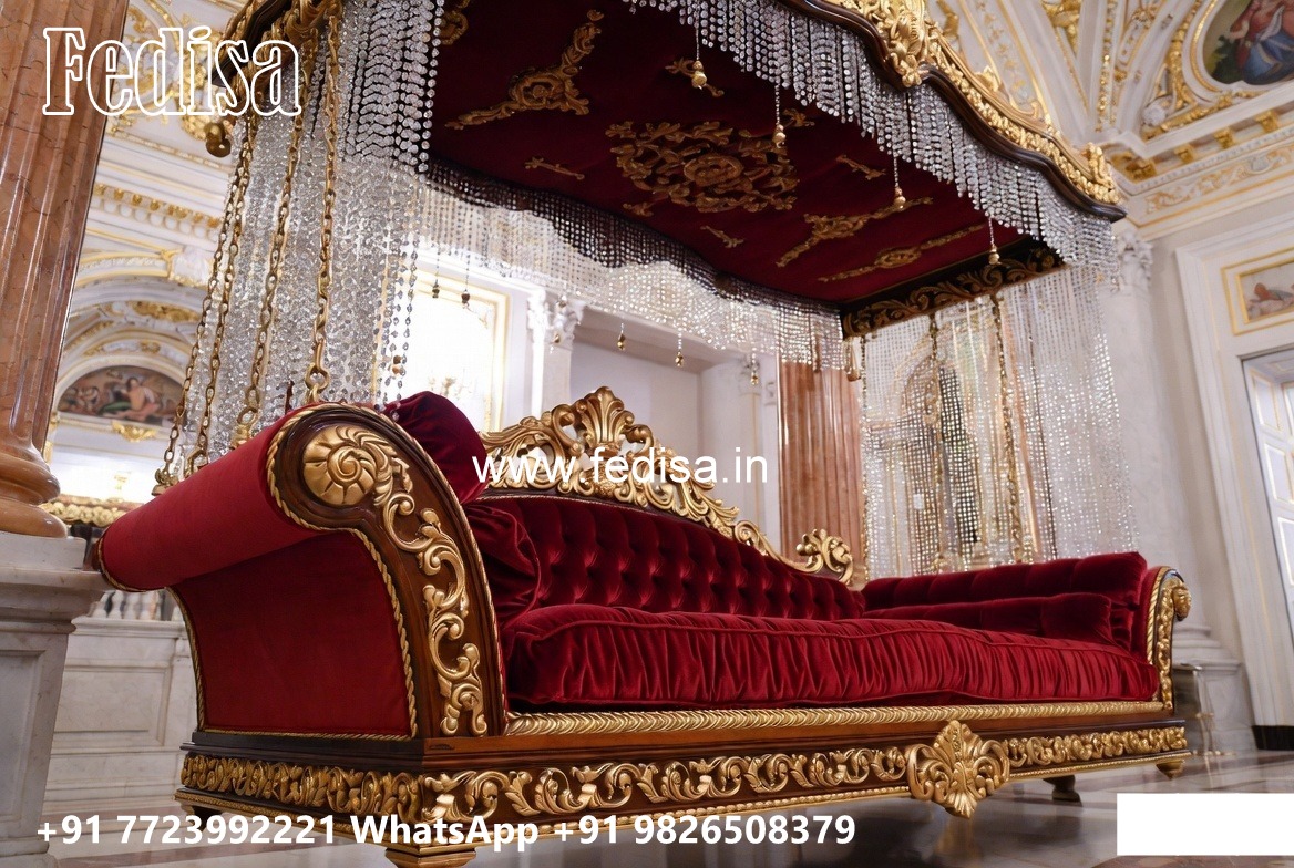 Luxury Wood Carving Swing Design with Rich Craftsmanship No-3591