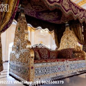 Traditional Wooden Swing Design for Indian Homes No-3603