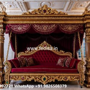 Classic Wooden Swing Design for Luxury Villa Interiors No-3606