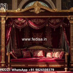 Wooden Swing Design with Traditional Indian Craftsmanship No-3618