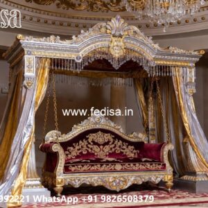 Wooden Swing Design with Elegant Hanging Chain Style No-3621