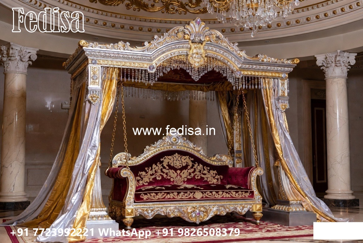 Wooden Swing Design with Elegant Hanging Chain Style No-3621