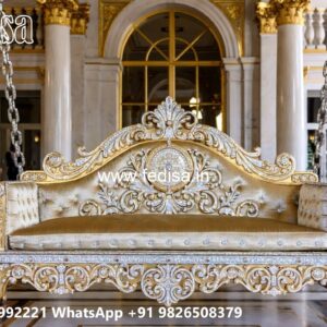 Wooden Swing Design for Peaceful Relaxation Corner No-3630