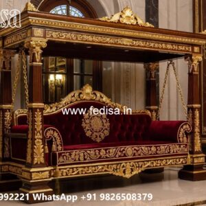 Wooden Swing Design with Classic Traditional Touch No-3634
