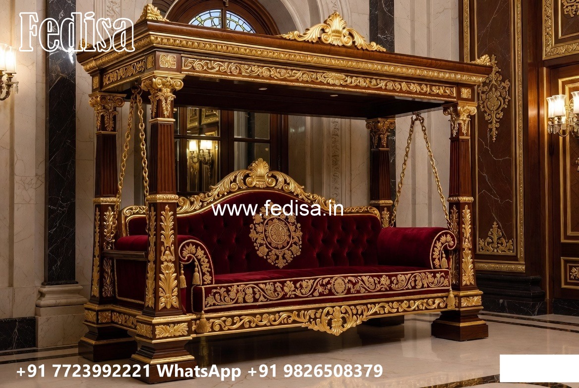 Wooden Swing Design with Classic Traditional Touch No-3634