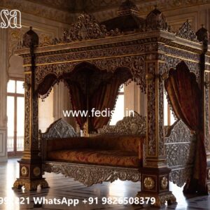 Wooden Swing Design for Beautiful Balcony Seating No-3660