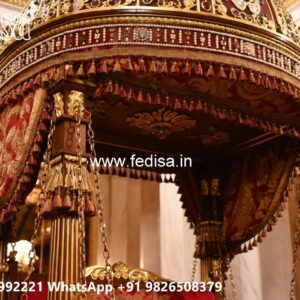 Wooden Swing Design for Traditional Indian Interior Decor No-3669
