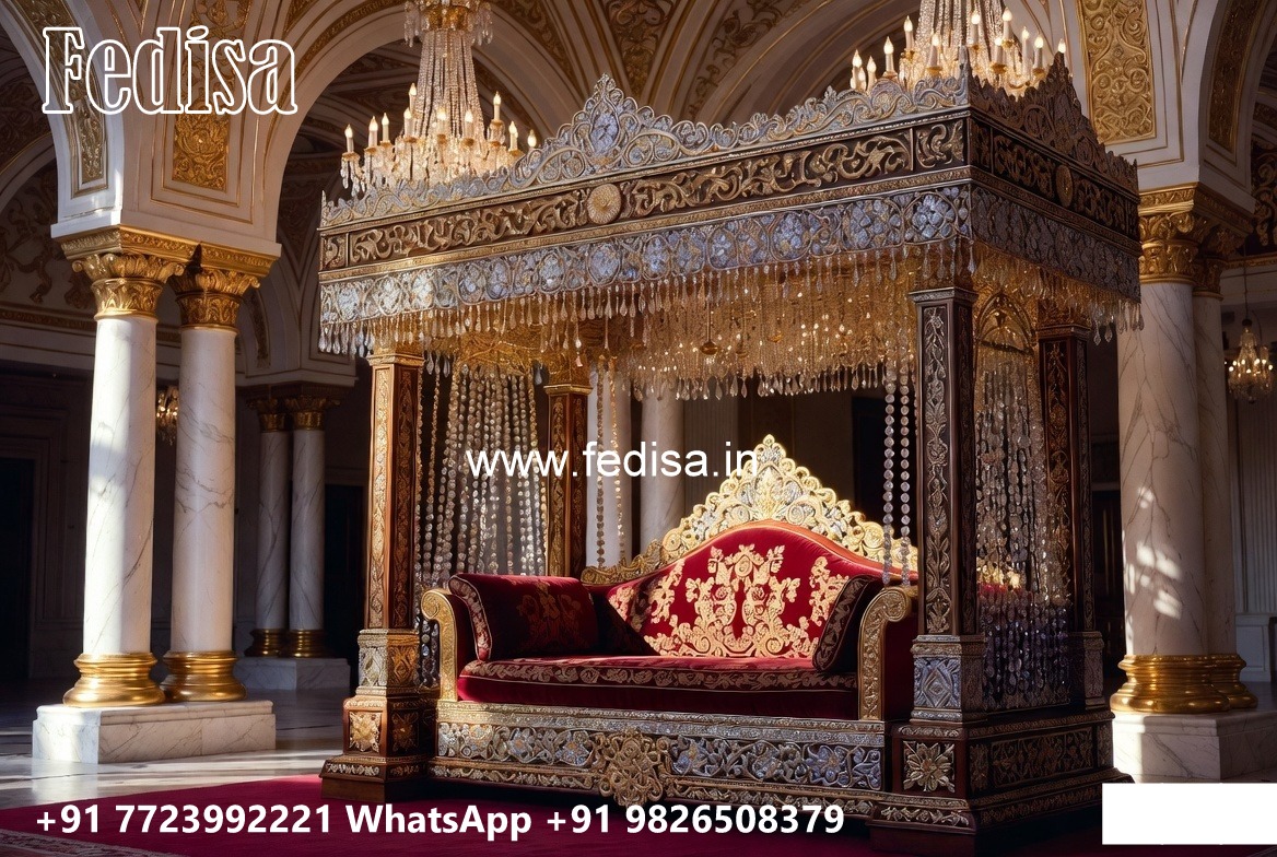 Luxury Wooden Swing Design with Decorative Chains No-3670