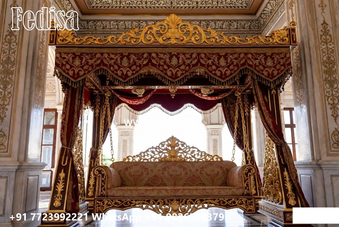 Wooden Swing Design with Classic Heritage Appearance No-3673