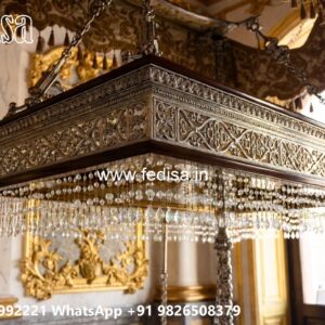 Wooden Swing Design with Traditional Handcrafted Beauty No-3678