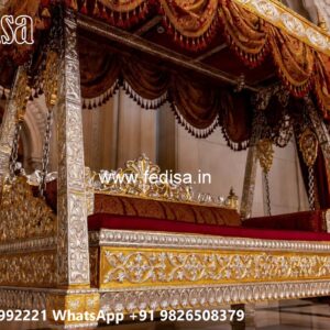 Wooden Swing Design with Artistic Wooden Patterns No-3683
