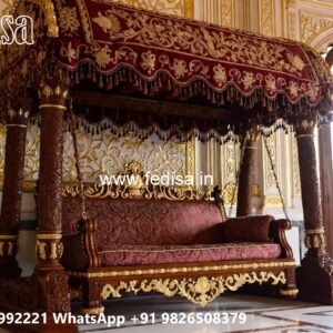 Wooden Swing Design with Luxury Teak Wood Finish No-3699