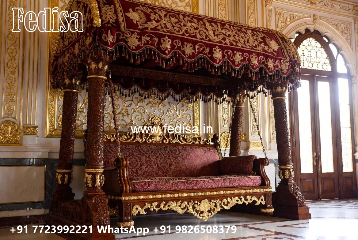 Wooden Swing Design with Luxury Teak Wood Finish No-3699