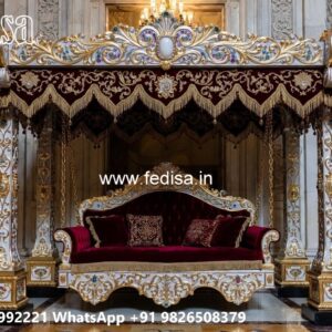 Luxury Swing Design with Artistic Carving Patterns No-3711